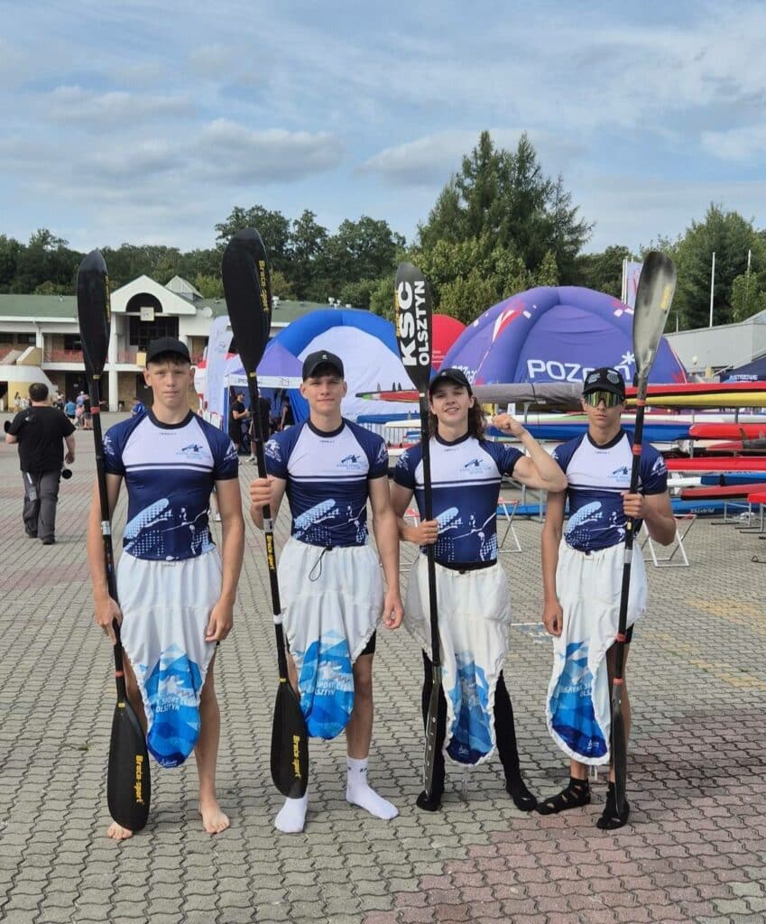 Sukcesy młodych kajakarzy z Olsztyna na Ogólnopolskiej Olimpiadzie Młodzieży 2025
