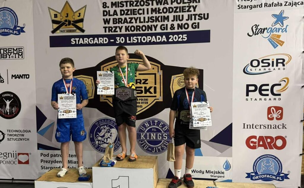 12-latek z Olsztyna mistrzem Polski! Natan nokautuje konkurencję