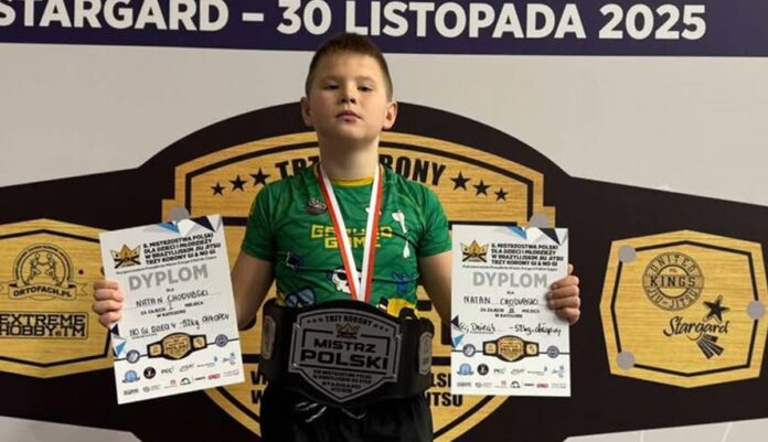 Natan Chodubski mistrzem Polski